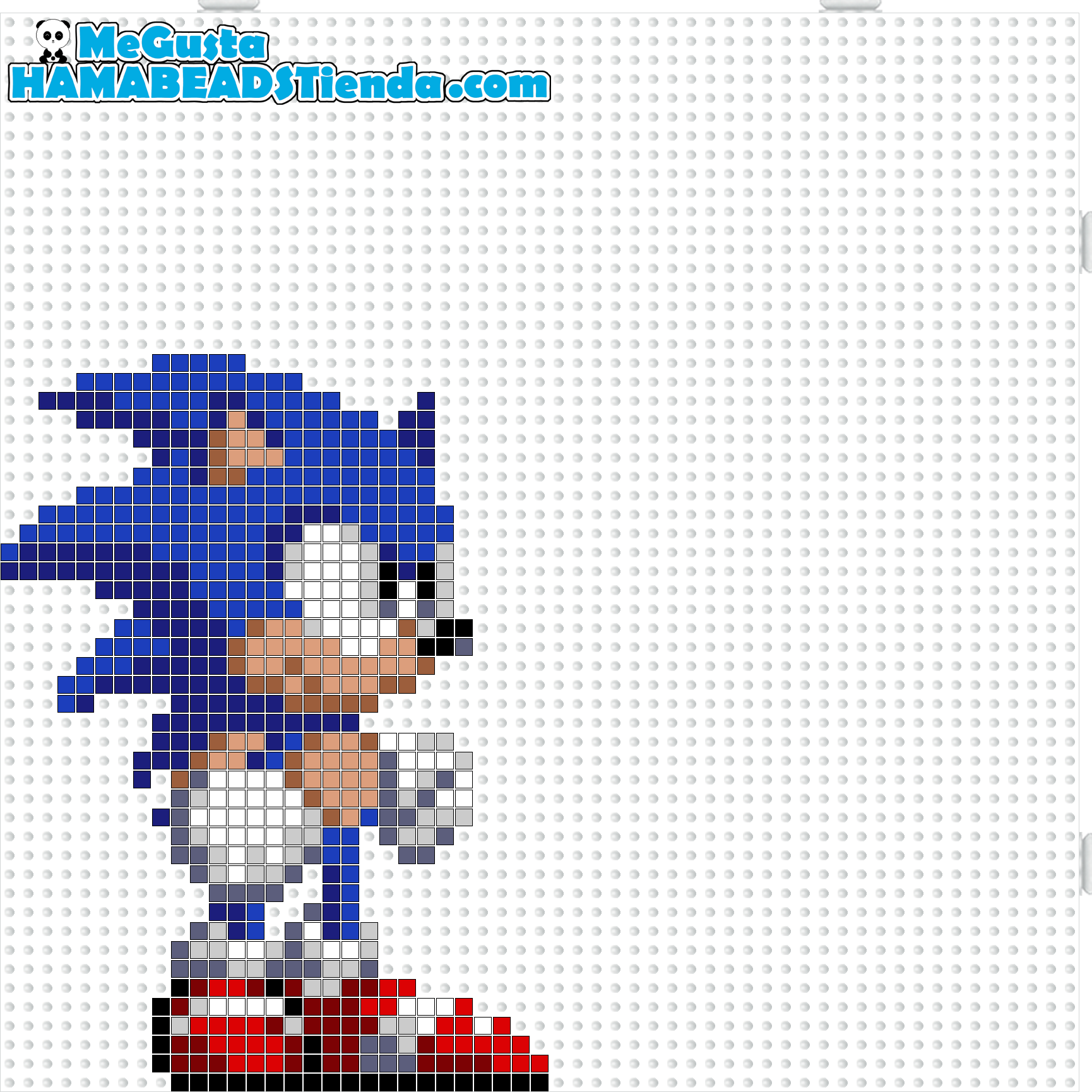 sonic1 hama beads mini